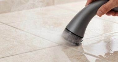 gentle steam cleaning method
