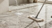 gentle stone floor cleaning