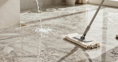 gentle stone floor cleaning