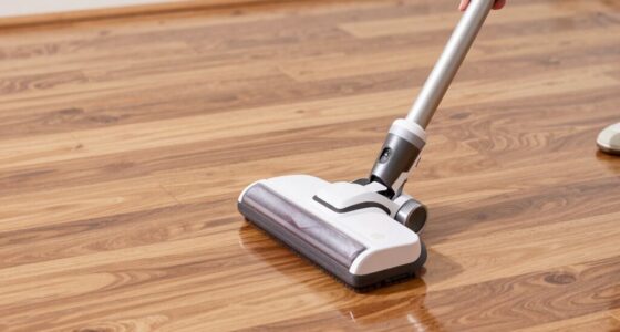 gentle vacuuming hardwood floors