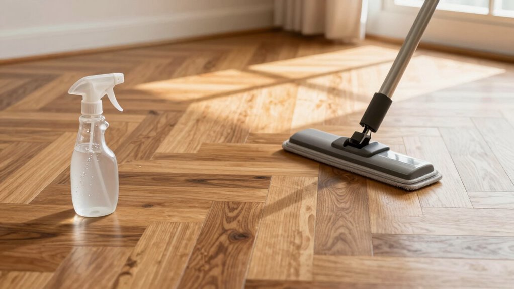 herringbone floor cleaning tips