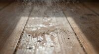 humidity affects dust settling