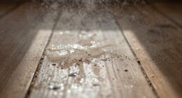 humidity affects dust settling