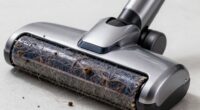 incorrectly cleaning brush rolls