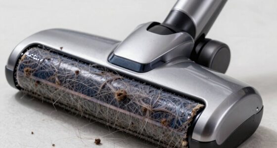 incorrectly cleaning brush rolls
