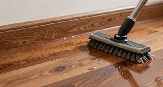ineffective baseboard water removal