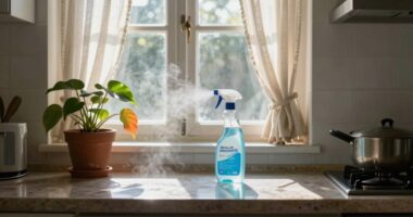 lingering chemicals impact air