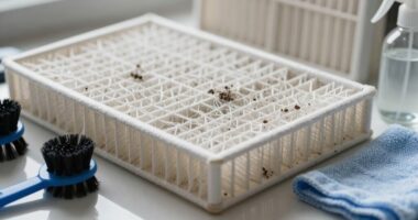 maintain appliance filter cleanliness