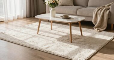 maintain bright white rugs