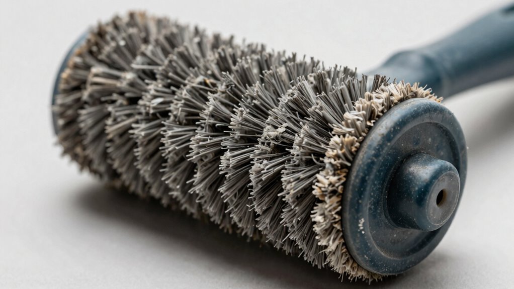 maintain brush roll efficiency