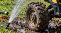 maintain clean robot wheels