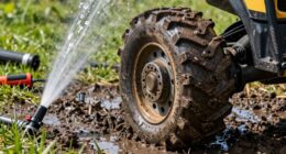 maintain clean robot wheels