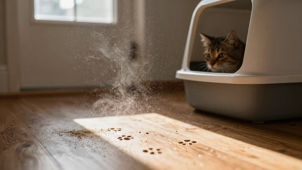 minimize litter dust impact