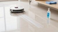 minimize robot mop streaks
