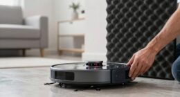 minimize robot vacuum noise