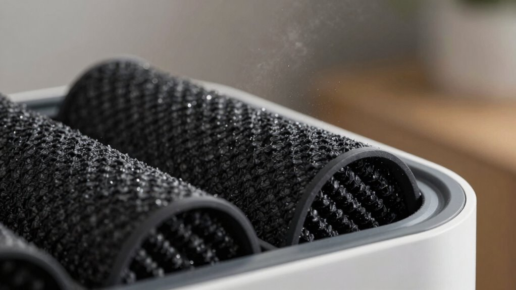 odor absorption with activated carbon