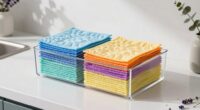 odor free mop pad storage