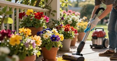 optimal cleaning strategy for pollen