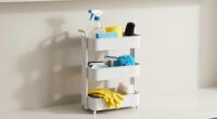 organize cleaning tool layers