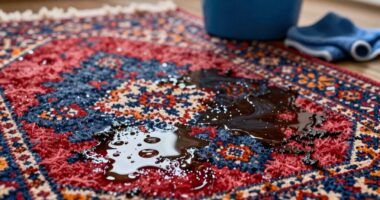 overwetting risks rug damage