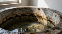 persistent odor from bacteria