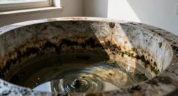 persistent odor from bacteria