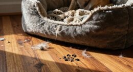 pet beds attract dirt