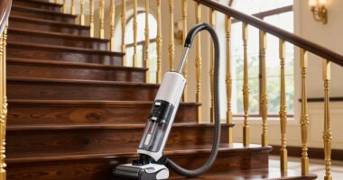 portable cleaner stair safety