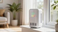 post cleaning air quality readings