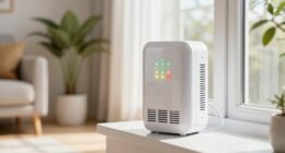 post cleaning air quality readings
