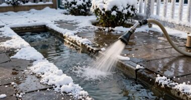 proper outdoor salt removal