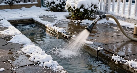 proper outdoor salt removal