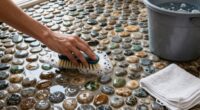 proper pebble tile maintenance