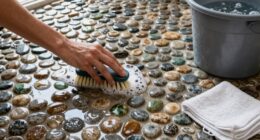 proper pebble tile maintenance