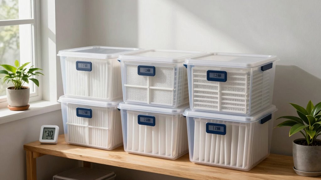 properly store hepa filters