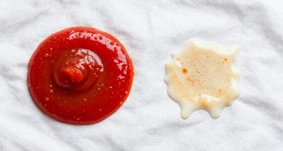 protein stains differ significantly