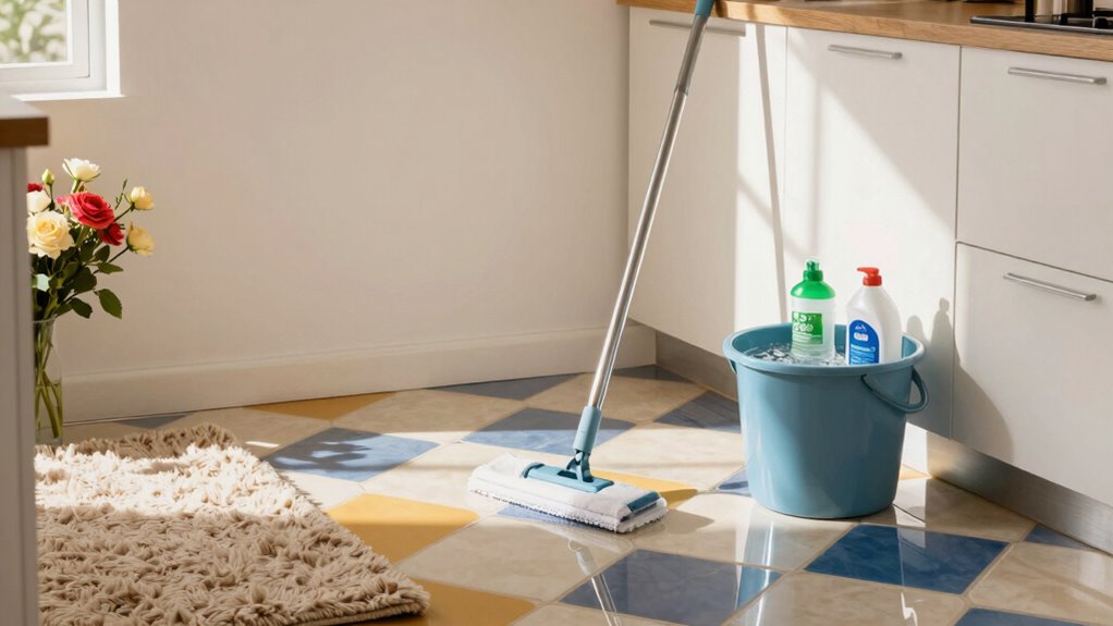 quick floor cleaning tips