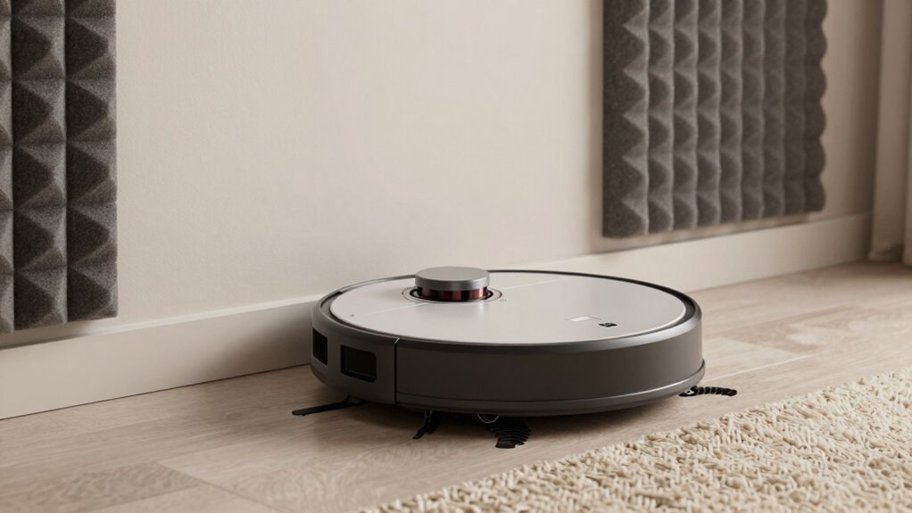 quiet well maintained vacuum setup