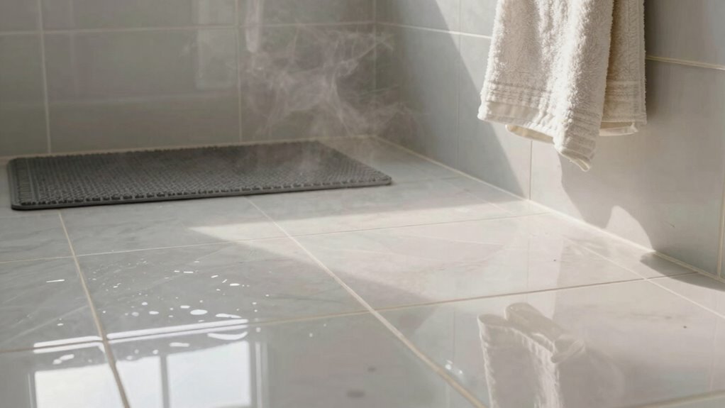 reduce bathroom slip risk
