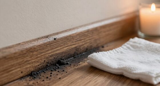 remove candle soot effectively