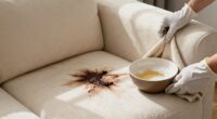 remove melted chocolate safely