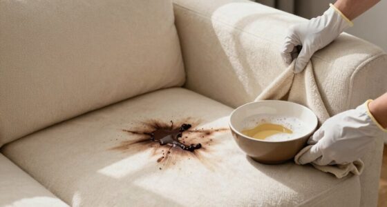 remove melted chocolate safely