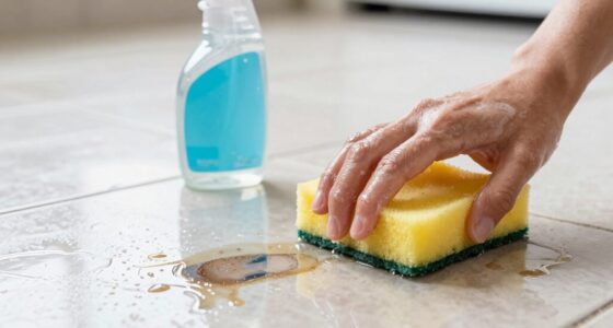remove oily footprints effectively