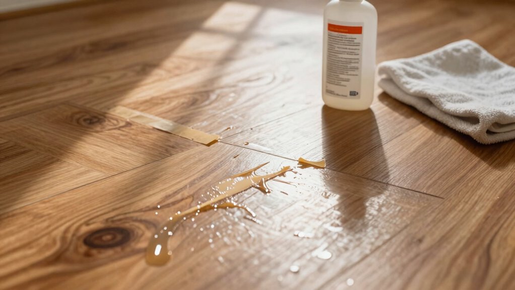 remove sticky tape residue
