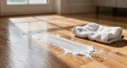 remove sunscreen from floors