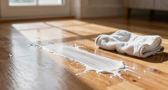 remove sunscreen from floors