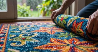 revitalize damp entry carpets