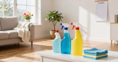 room by room cleaning strategy