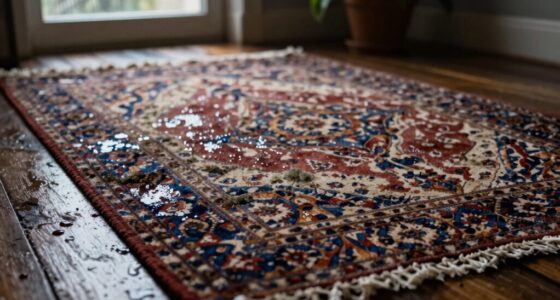 rugs absorb moisture odors