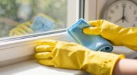 safe cleaning with timing